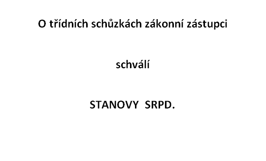Foto k Stanovy SRPD
